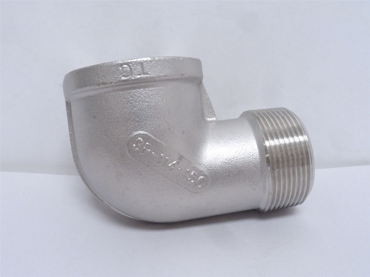 Industry-Std 1LTW1; Street Elbow; 90Deg; SS-304; 1-1/2NPT
