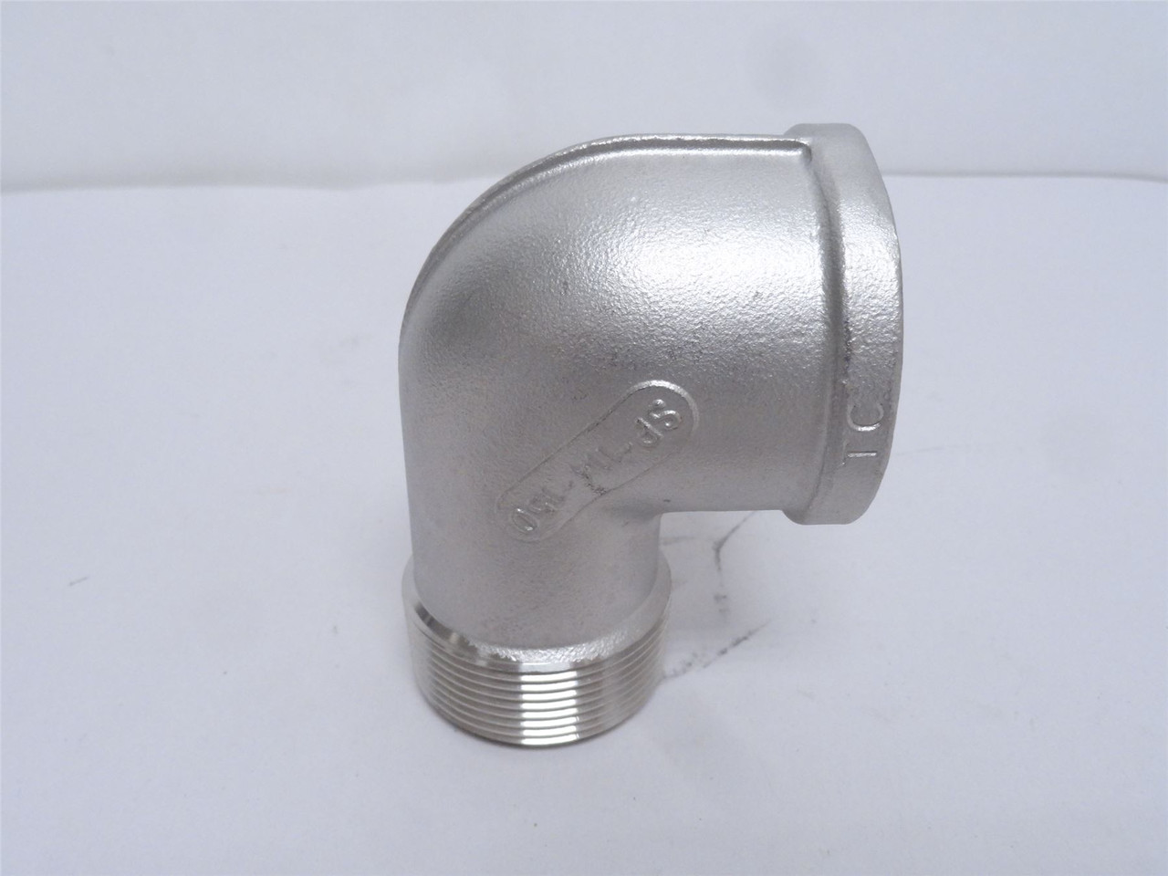 Industry-Std 1LTW1; Street Elbow; 90Deg; SS-304; 1-1/2NPT