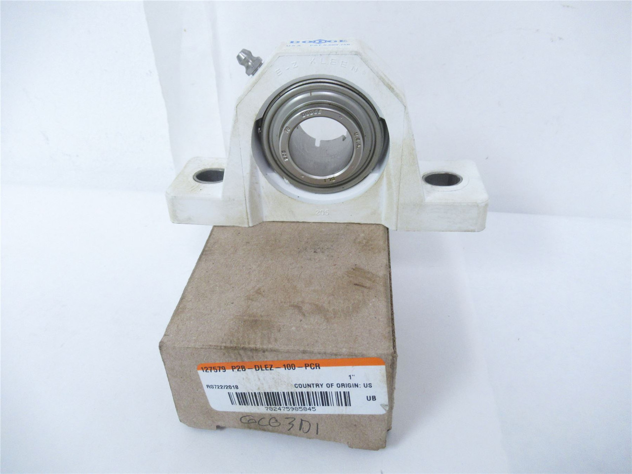 Dodge P2B-DLEZ-100-PCR; Pillow Blk Bearing 1" ID Dodge 127579