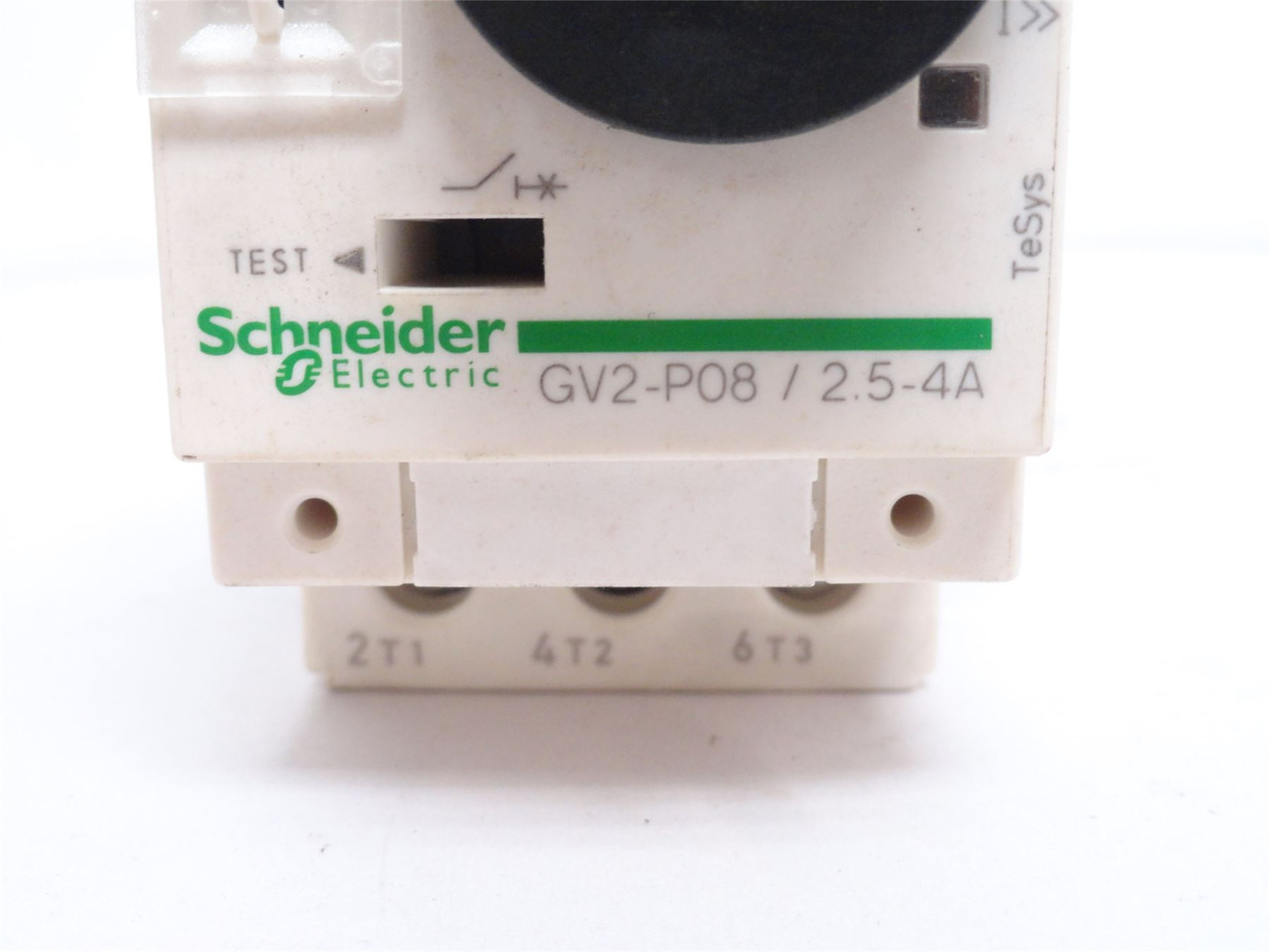 Schneider GV2P08; Motor Starter Protector; 2.5-4A; 3P; 600VAC