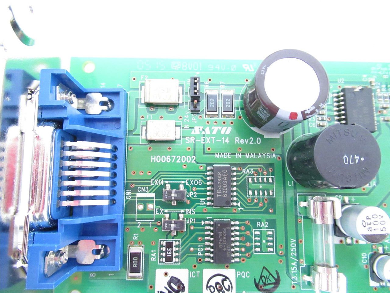 Sato R08631001; MOTOR DRIVE PCB ASSY