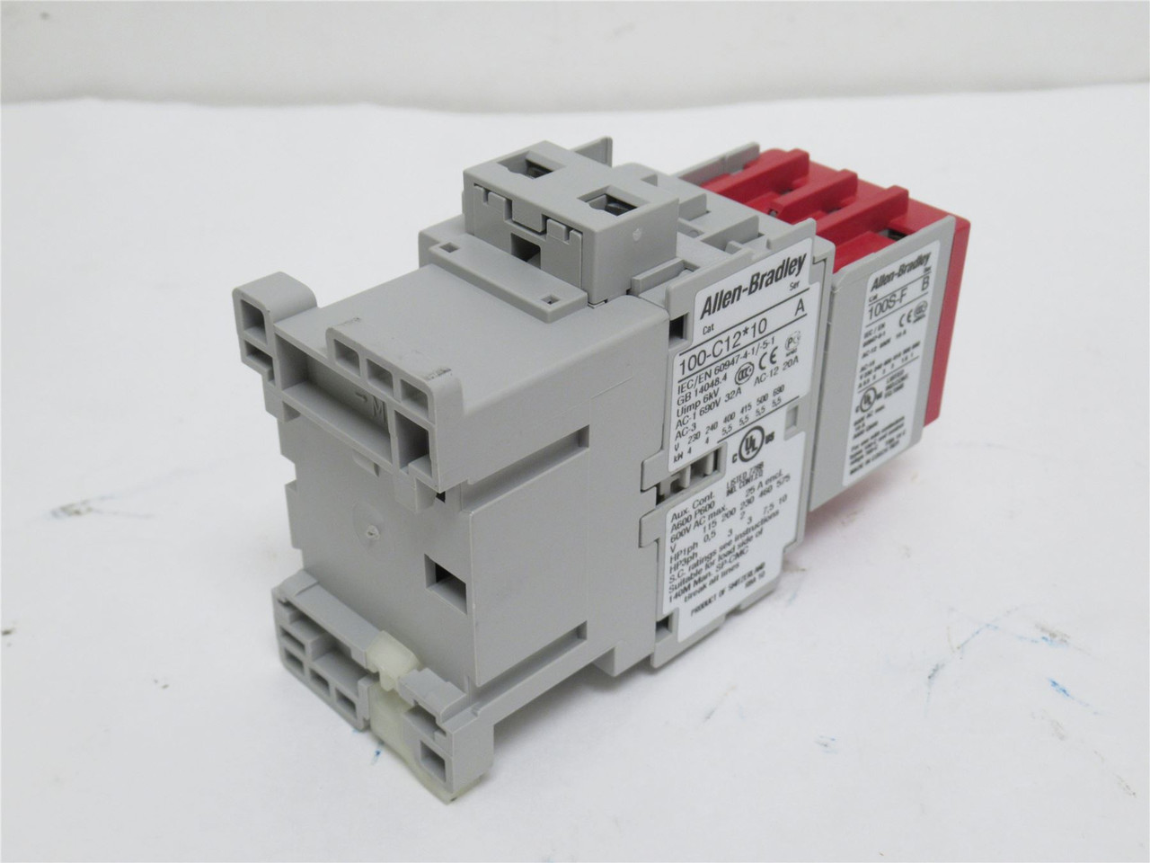 Allen-Bradley 100S-C12D14C; Contactor 12A; 600VAC; Coil: 120V