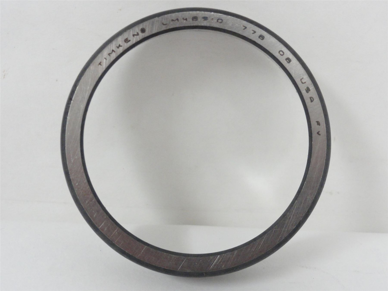 Timken LM48510; Roller Bearing Cup; 2.5625" OD; 0.55" Width