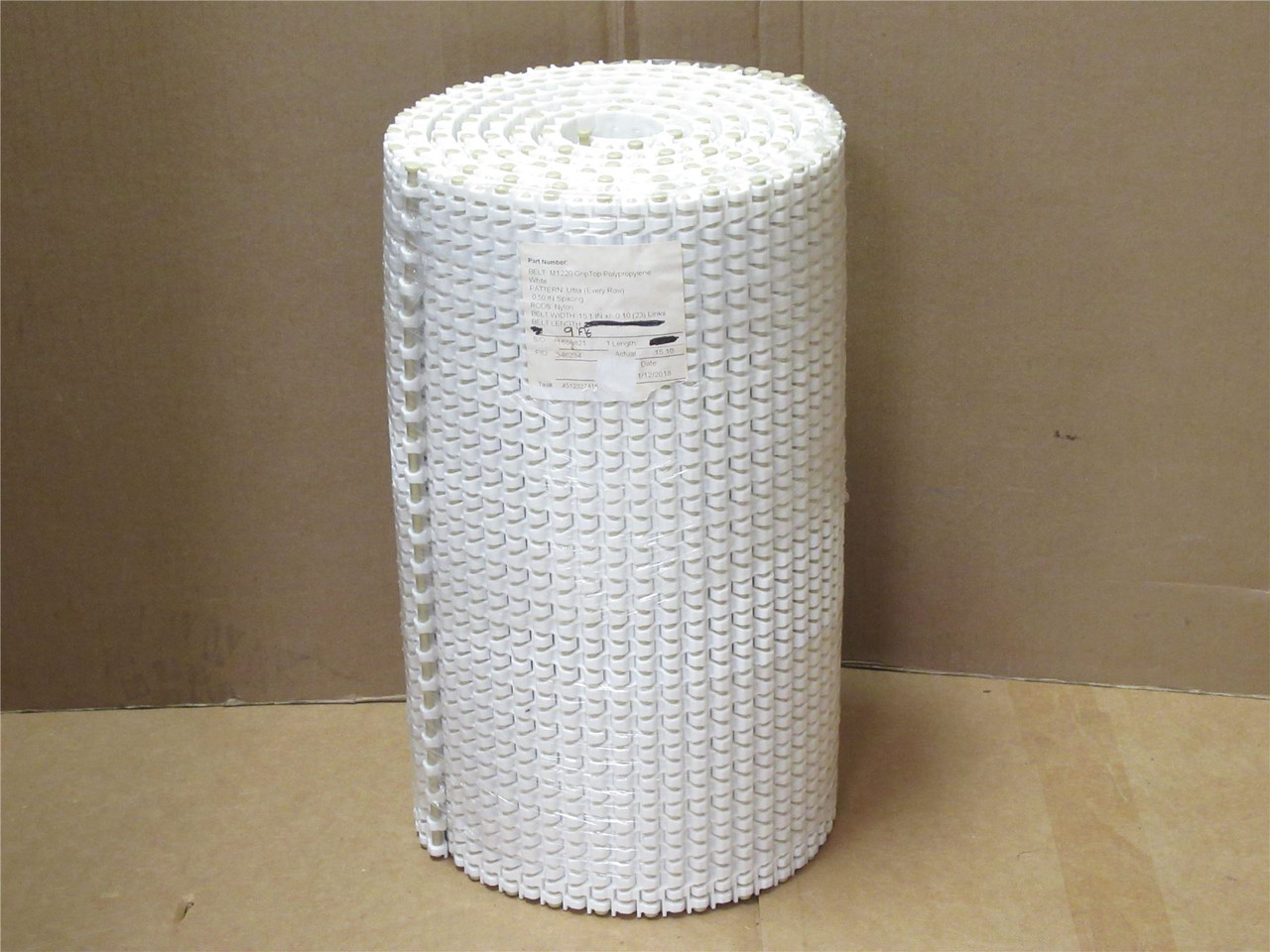 Habasit HPM1220GTWPP15-9'; Conveyor Belt; M1220 15.1"W x 9'L