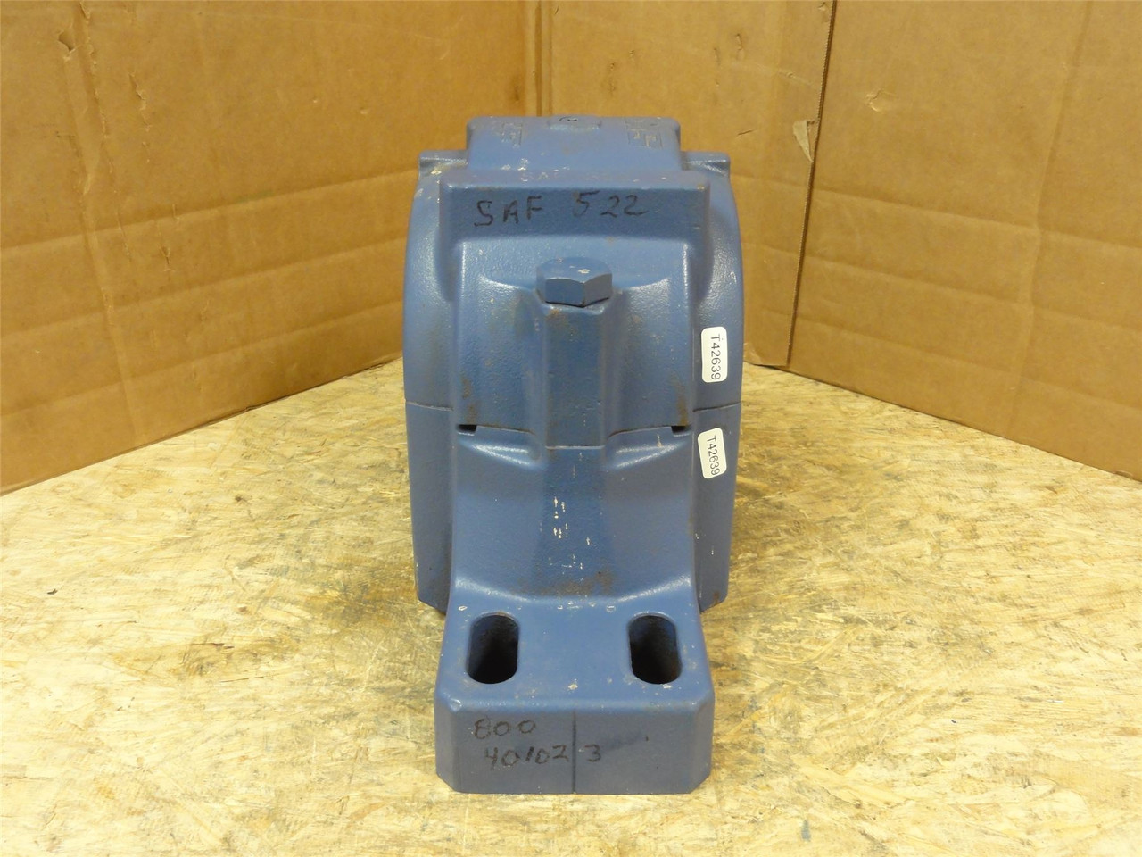 SKF SAF-522; Split Pillow Block Housing; Cast Iron