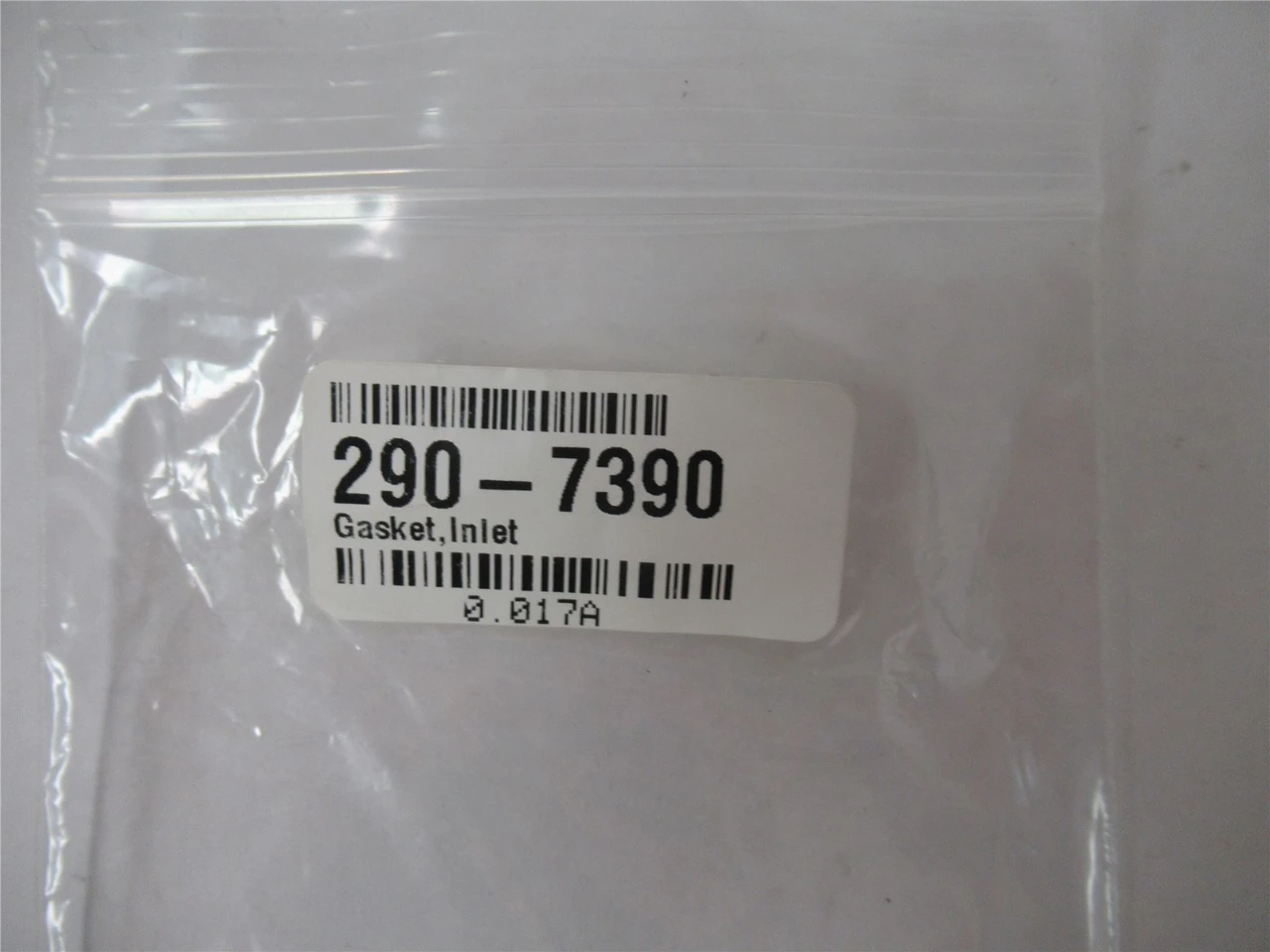 RPS Corp 2907390; Gasket Inlet Vacuum Floor Scrubber