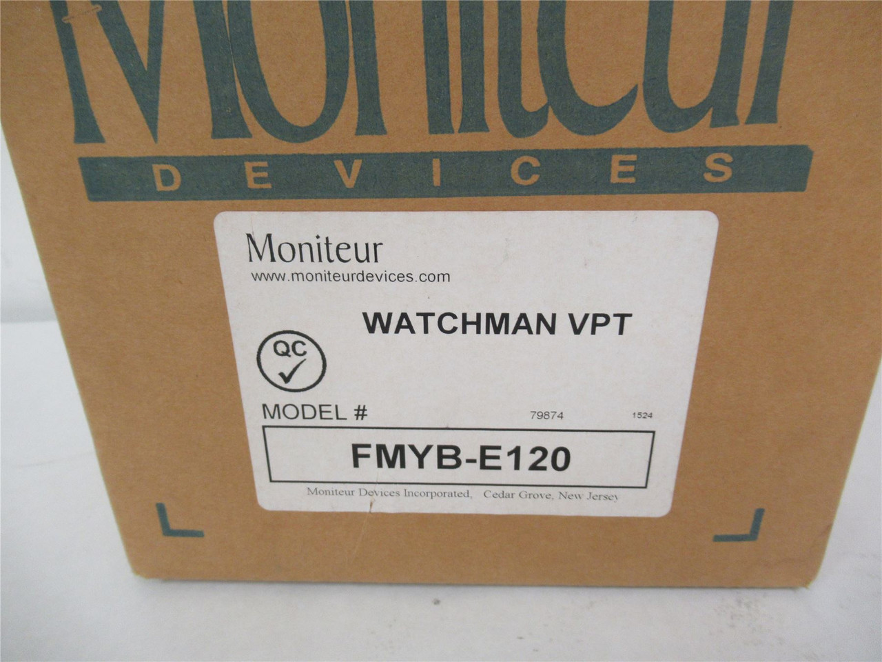 Moniteur FMYB-E120; Valve Position Transmitter 125/250 VAC