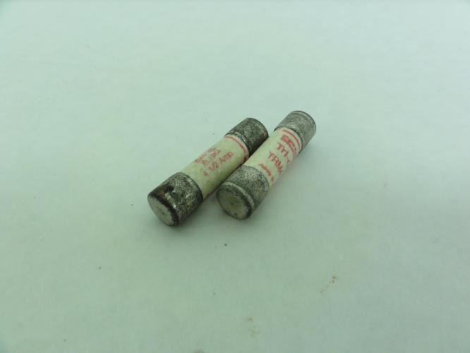 Ferraz TRM4-1/2; Lot-2 Time Delay Fuses; 4.5A; 250VAC