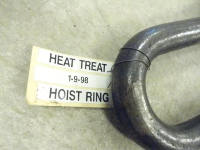 Heat Treat 35804; Hoist Ring MHWR-625-1130