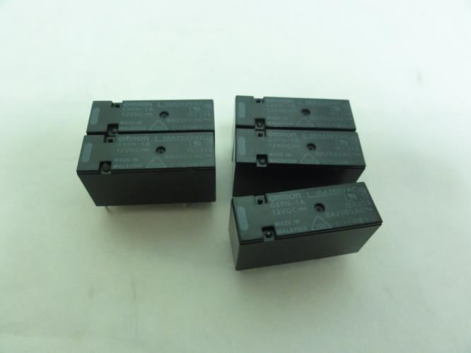 Omron G6RN-1A-DC12; Lot-5 Relays; 8A; 250VAC; Coil: 12VDC