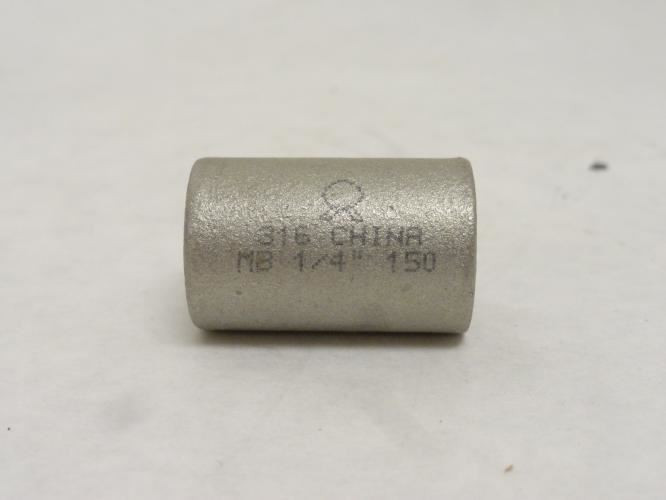 Industry-Std 6JL98; Lot-3 Pipe Couplers; SS-316; 1/4 FNPT