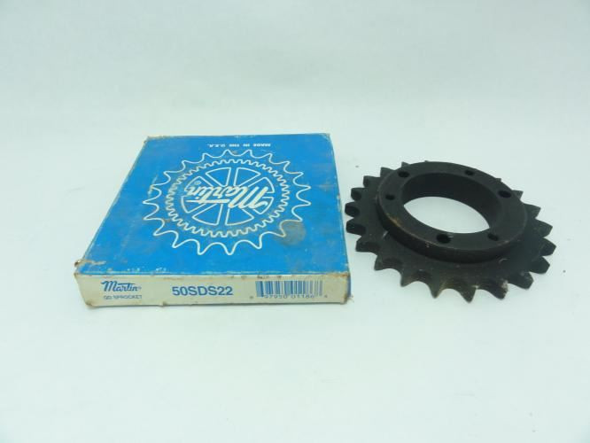 Martin 50SDS22; Bushed Sprocket # 50 22T