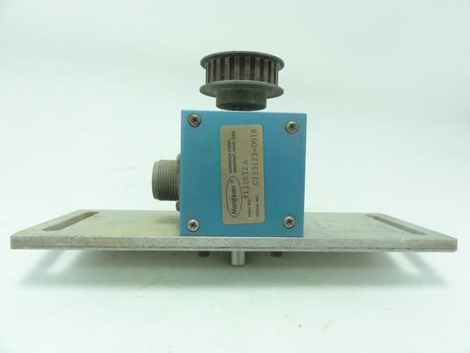 Nordson 132832A; Dual Encoder W/ Mount 3/8" Shaft OD