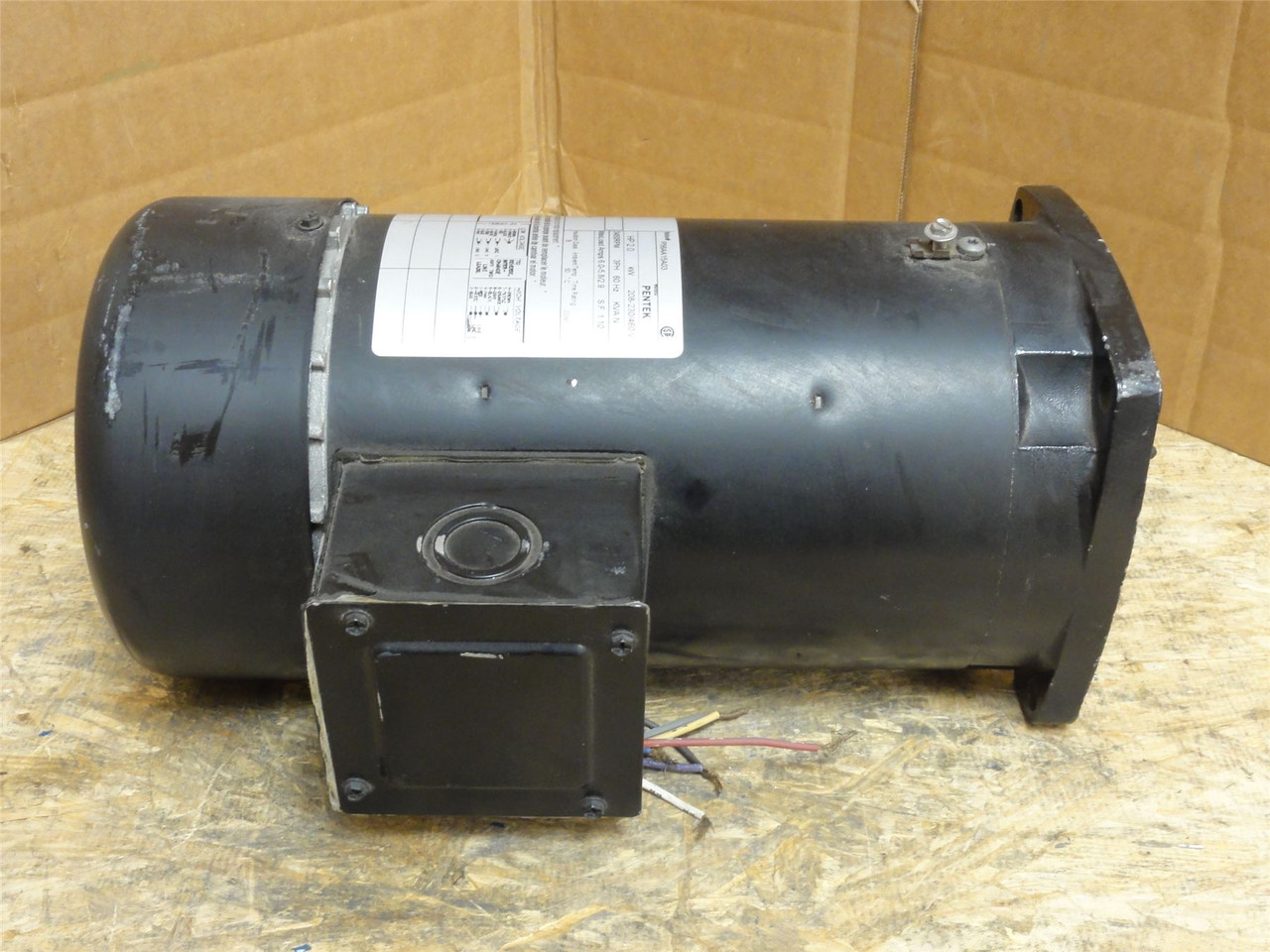 Pentek P56AA15A03; HVAC Motor 2HP; 208-230/460VAC; 3450RPM