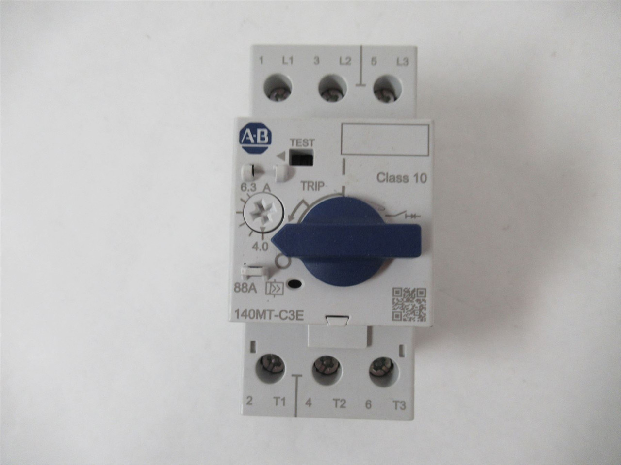 Allen-Bradley 140MT-C3E-B63; Manual Starter 4-6.3AMP 690VAC