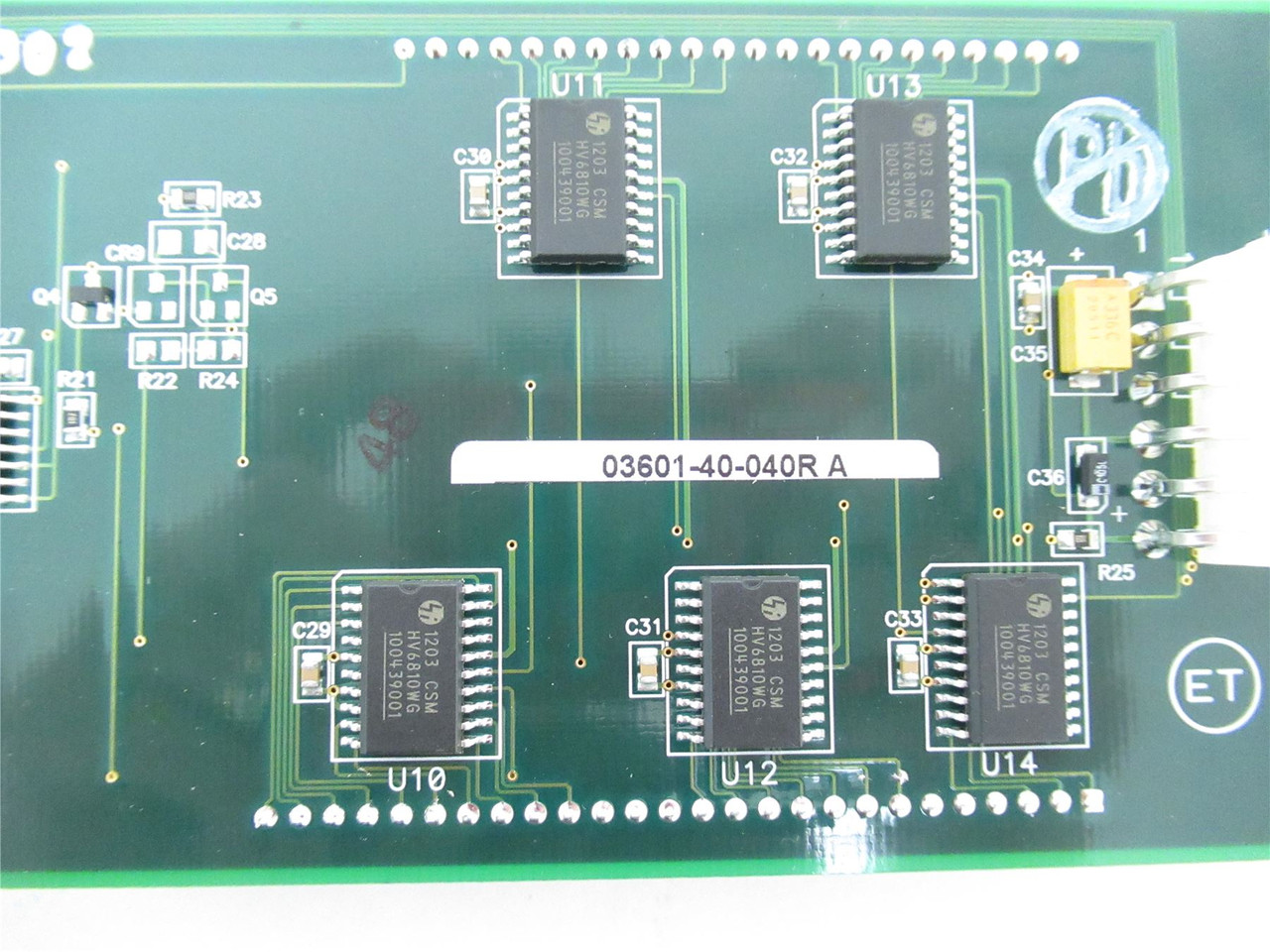 IEE 03601-40-040R; VacuumFluorescentDisplayPanel
