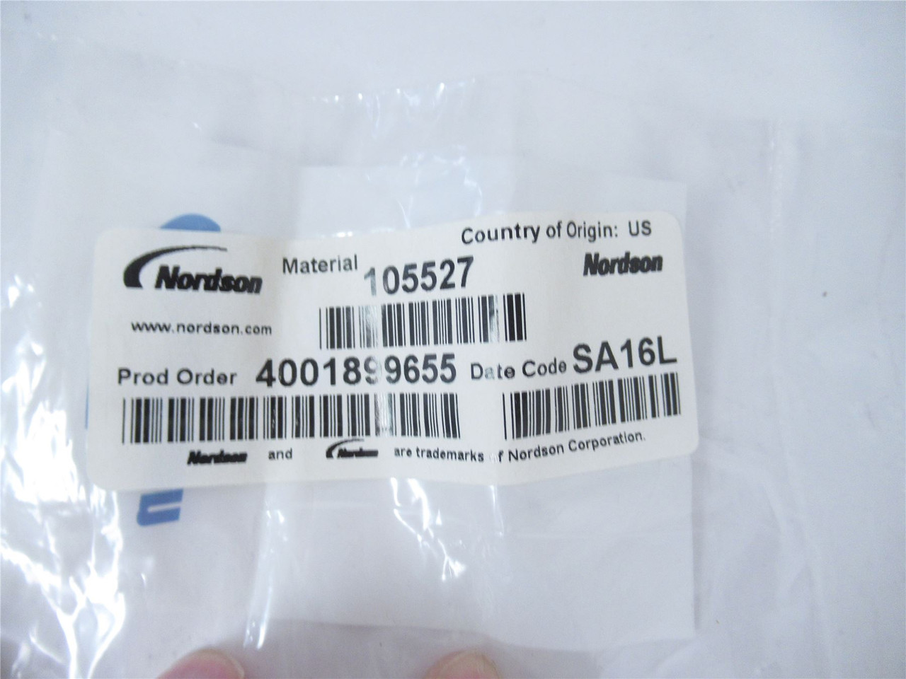 Nordson 105431; Valve Drain Assembly Replacement Kit
