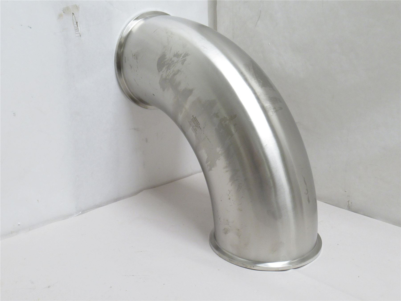 Sanitary Solutions 2CMP6-600; Pipe Elbow; 90Deg; SS-304; 6"