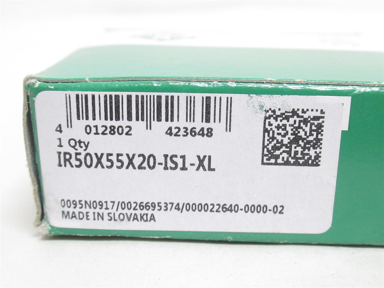 INA IR50X55X20-IS1-XL; Inner Ring W/Raceway; 50mmID x 55mmOD