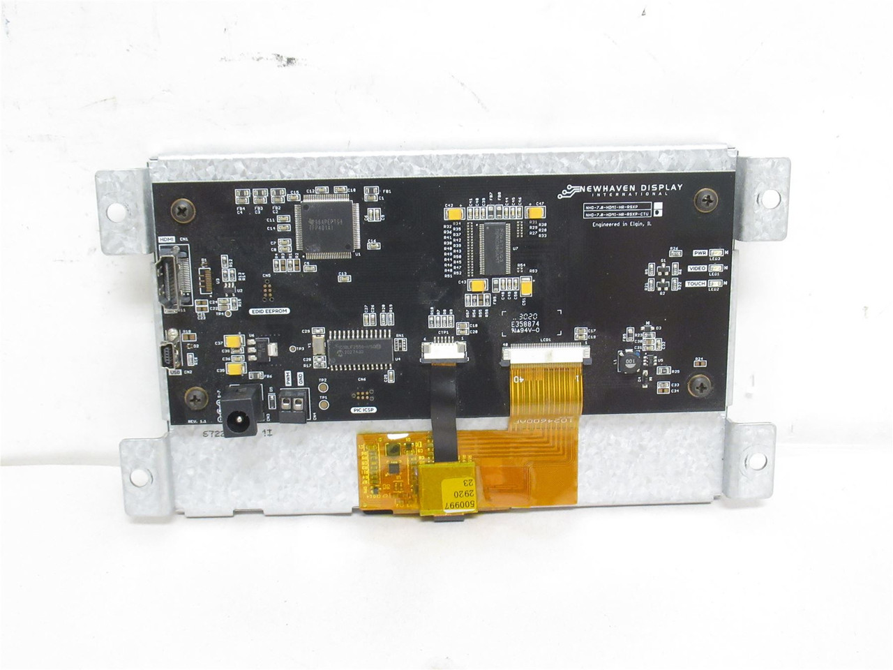 New Haven NHD-7.0-HDMI-HR-RSXP; LCD Display Module; 1024 x 600
