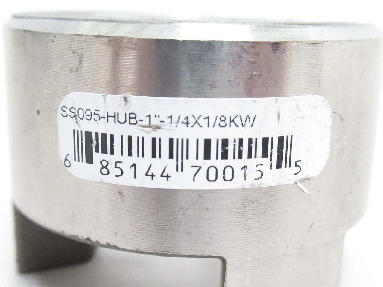 Lovejoy SS095 X 1; Jaw Coupling Hub; SS; 1"ID x 2-1/16"OD