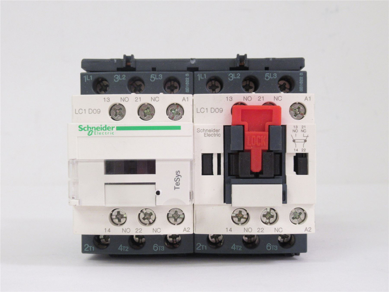 Schneider LC2D09G7; Reversing Contactor; 9A; Coil: 120VAC