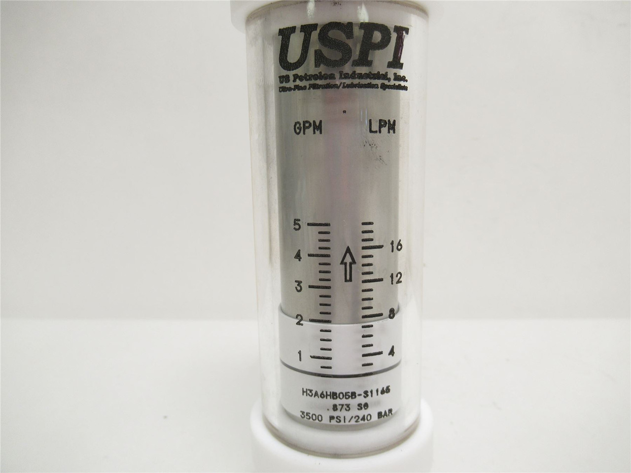 USPI H3A6HB05B-S1165; Flow Meter; 1-5gpm; 1/2"NPT