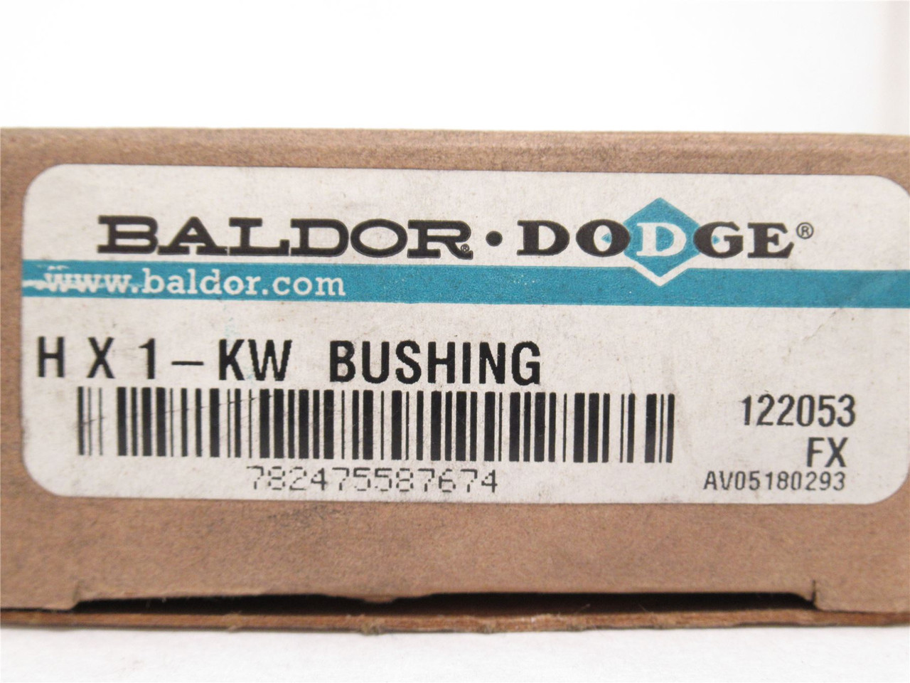 Dodge 122053; QD Bushing H x 1-KW; 1"ID; NO BOLTS
