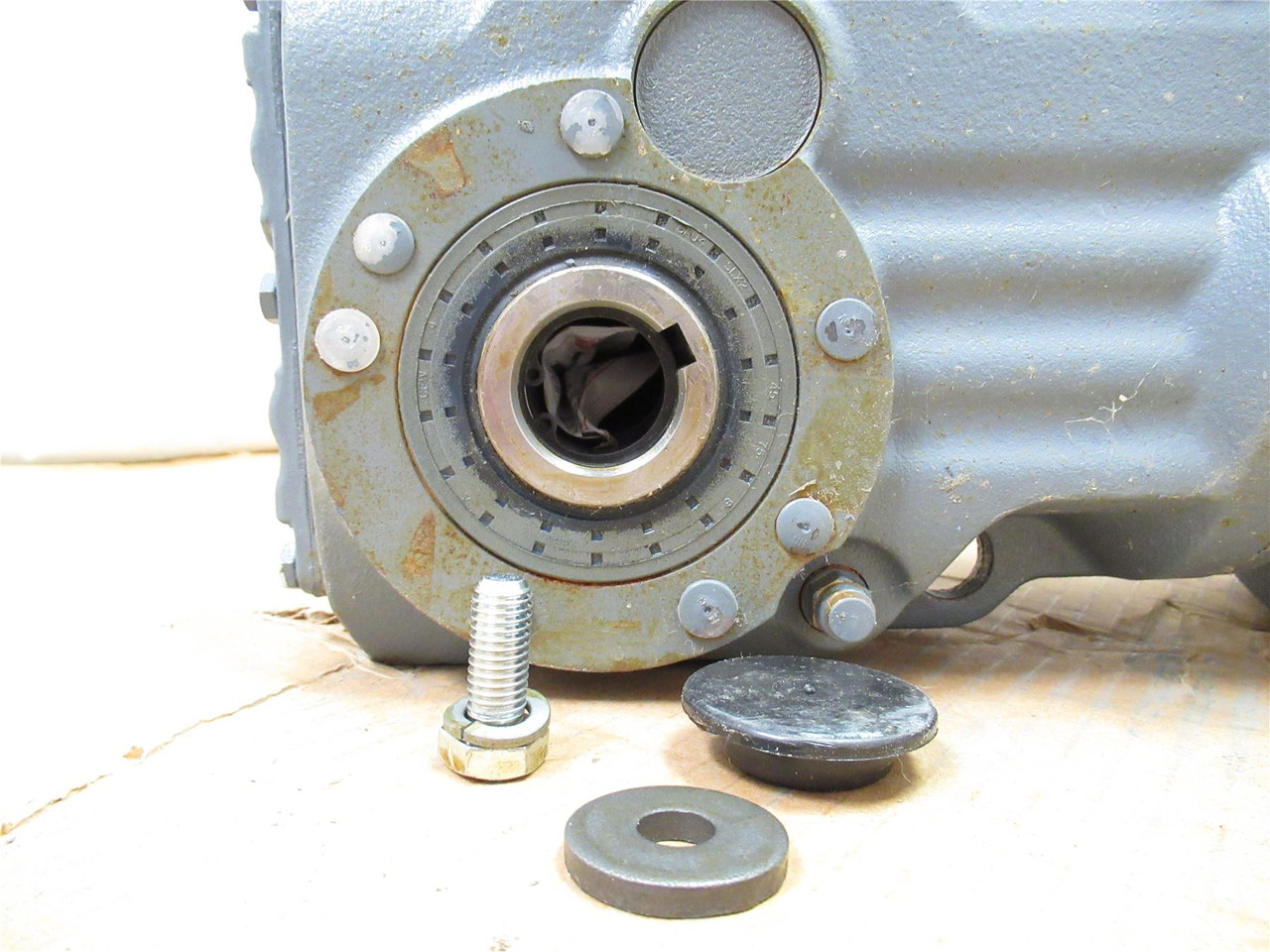 SEW KA37DRN90S4/TF; Gear Motor 10.5:1 Ratio 1.1kW; 1762/168RPM