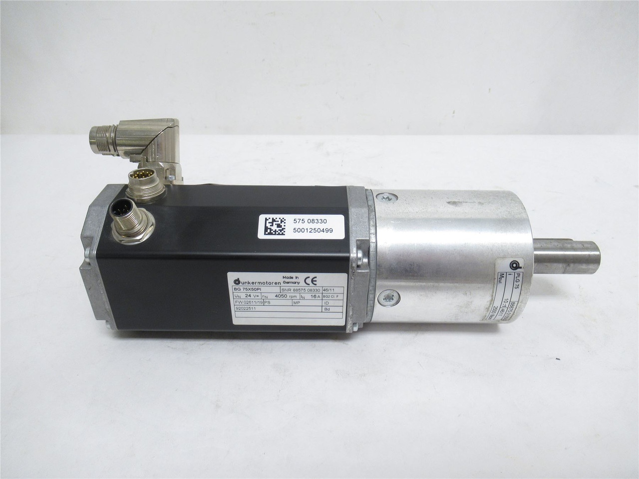 Dunkermotoren BG 75X50PI; Gear Motor; 10:1 Ratio; 24V; 4050RPM