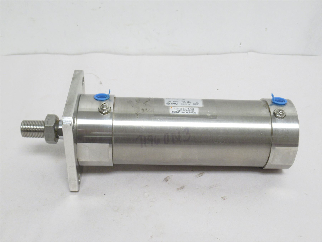 SMC CDG5FA63SR-100; Air Cylinder; SS; 63mmID x 100mm Stroke