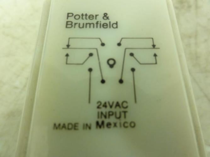 Potter & Brumfield CHB-38-30001; TIme Delay Relay 24Vac 10A