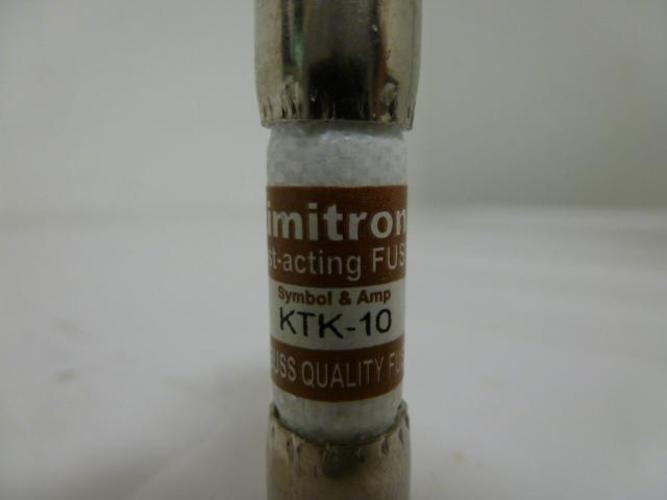 Bussmann KTK-10; Fuse 10Amp; 600VAC