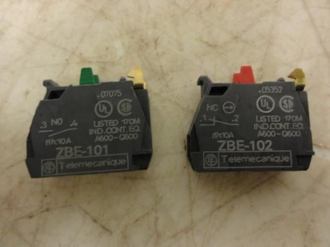 Telemecanique LC1D09G7; Contactor 9A 3P 600V "Broken Mount"