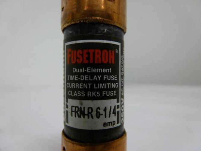 Bussmann FRN-R-6-1/4; Fuse 6.2Amp; 250V