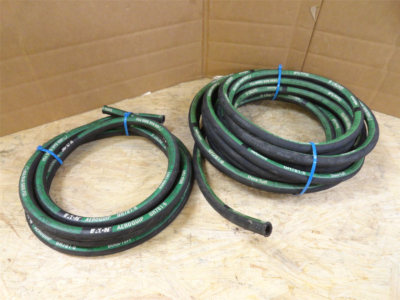 Eaton GH781-6X171; Hydraulic Hose; 45ft Total; 3/8"ID; 5300PSI