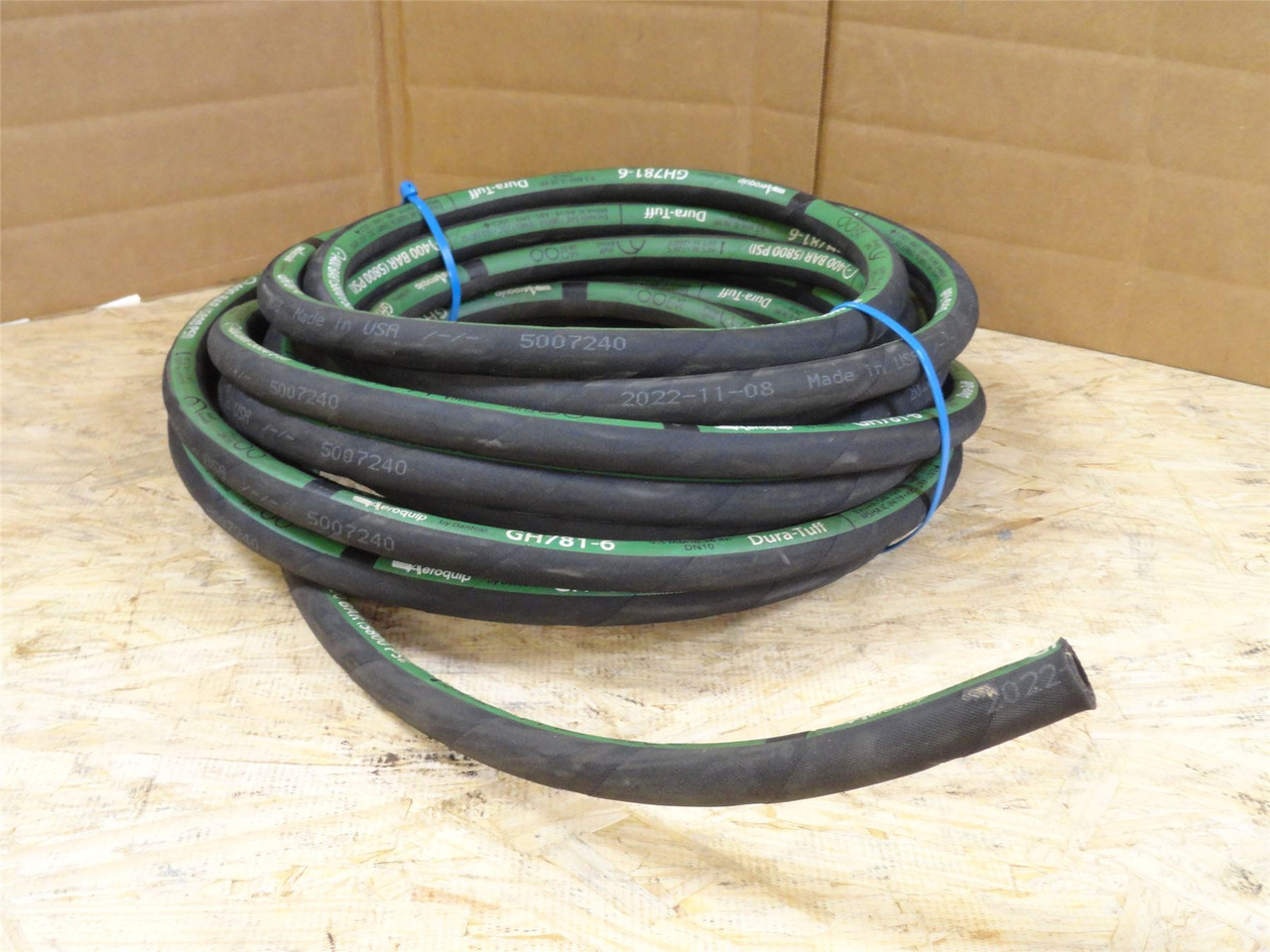 Eaton GH781-6X171; Hydraulic Hose; 45ft Total; 3/8"ID; 5300PSI