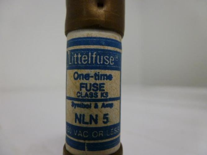 Littelfuse NLN5; Fuse 5 Amp; 250VAC; 250VDC