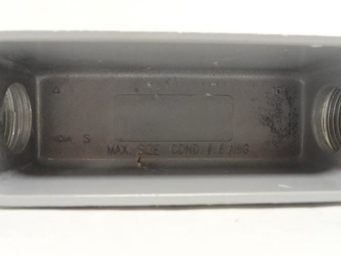 BWF 301-CGV; Conduit Body Type C; 3/4" Threaded