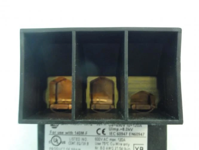 Allen-Bradley 140M-F-WTE; Terminal Block; 600VAC; 120A