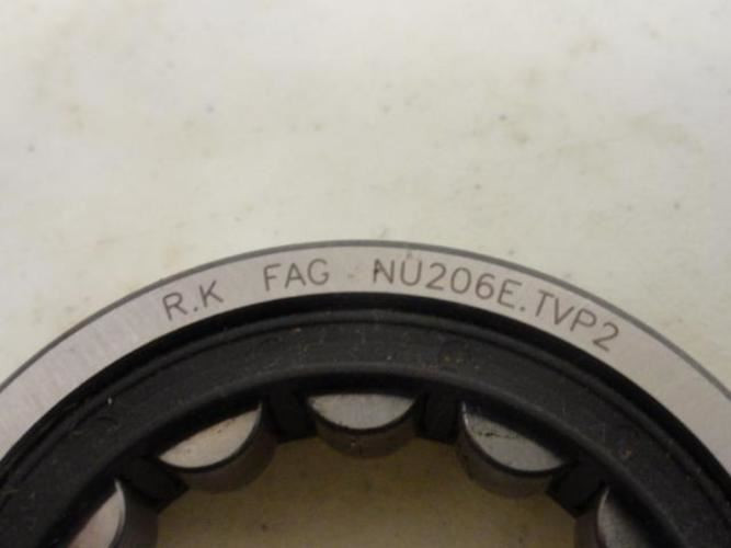 FAG NU206E.TVP2; Roller Bearing; 30mm x 62mm; NO inner ring