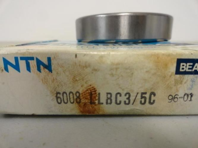 NTN 6008LLBC3/5C; Sealed Ball Bearing; 40mm x 68mm x 15mm