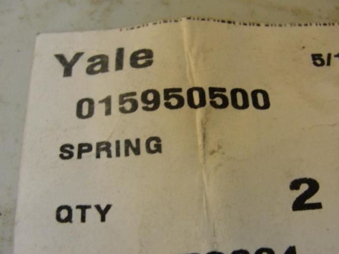 Yale _015950500; LOT-2 Compression Spring; 31mm Length; 10mm OD