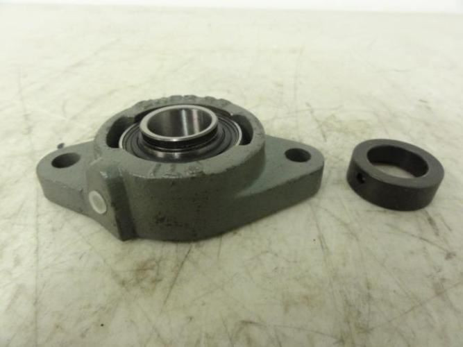 PTI Corp OWFZ205X25+SEAL; Flange Bearing 2 Bolt 25mm ID