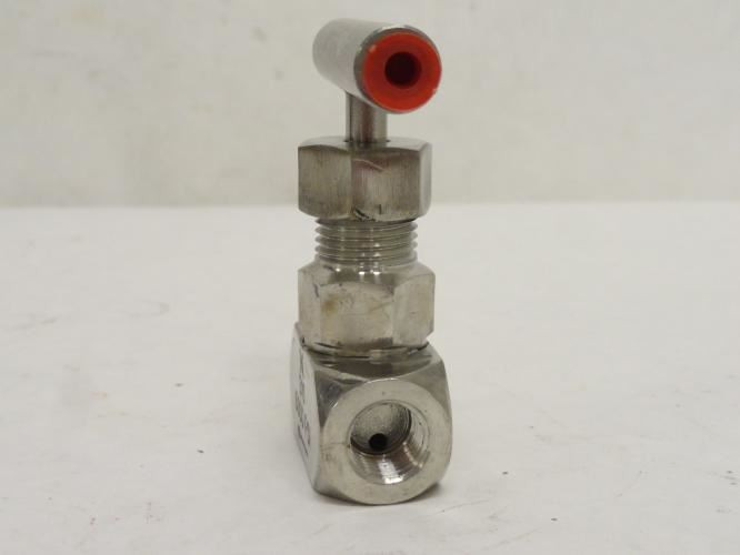 JBT VAN-20-0201; Needle Valve; SS-316; 6000PSI; Straight