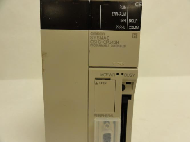 Omron CS1G-CPU43H; CPU Unit; Ver. 4.0