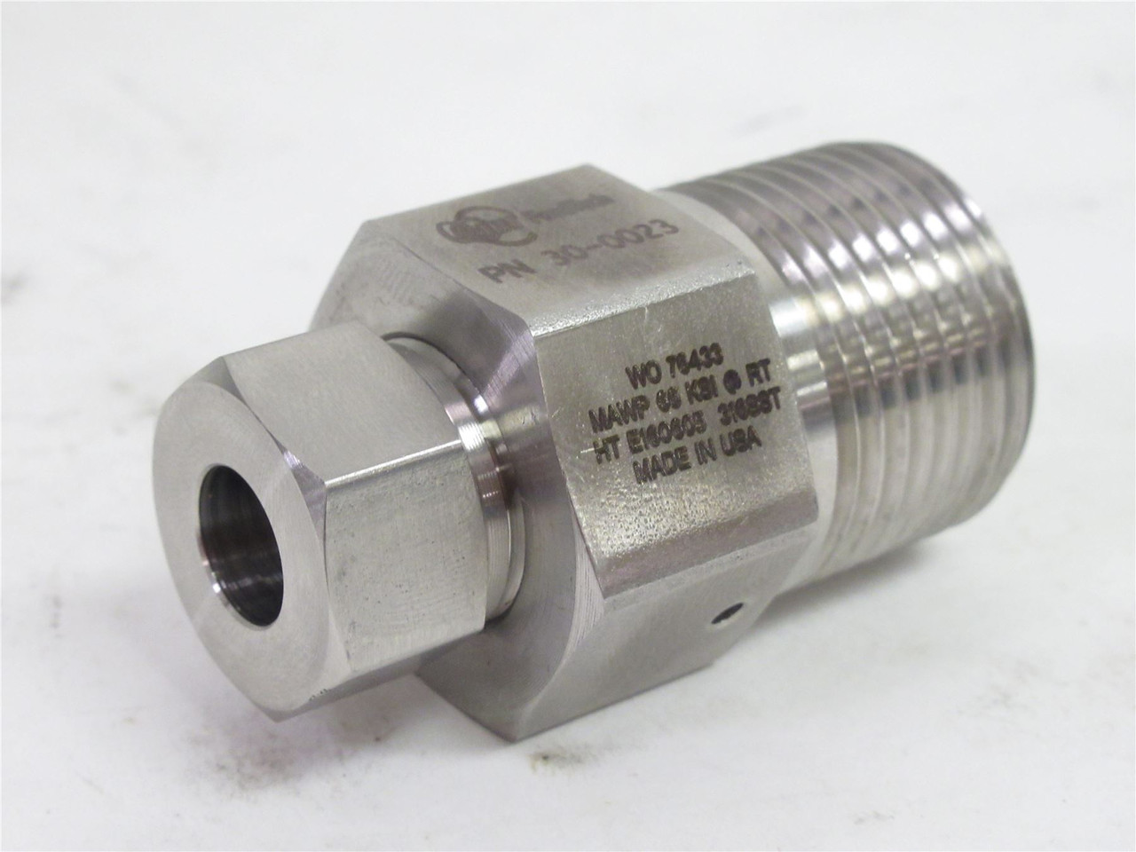 JBT Foodtech 30-0023; Adapter; 3/8F TO 9/16M