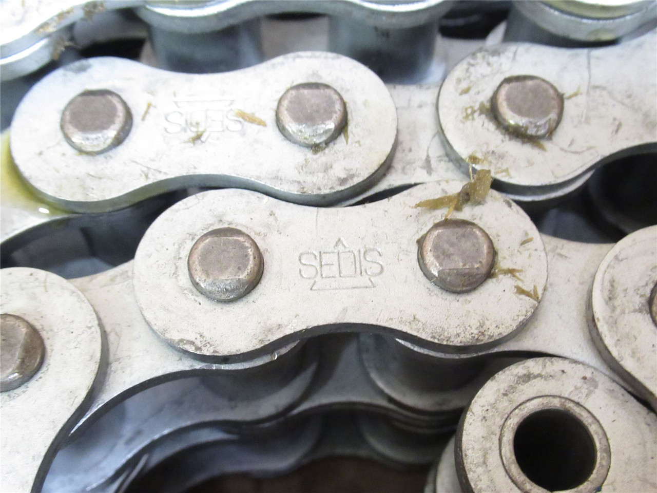 Sedis 80-2H RIV X 10; Double Strand Roller Chain #80; 10' L