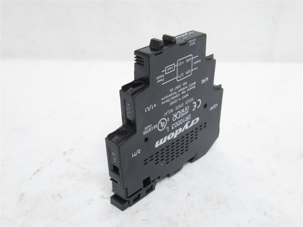 Crydom DR10D03; Solid State Relay; 4-32VDC In; 2-60VDC Out