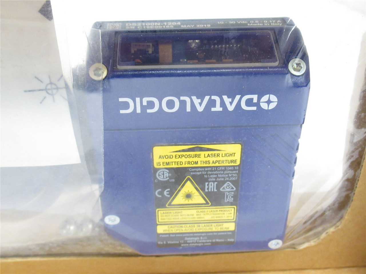 Datalogic DS2100N-1204; Compact Laser Scanner; 10-30VDC
